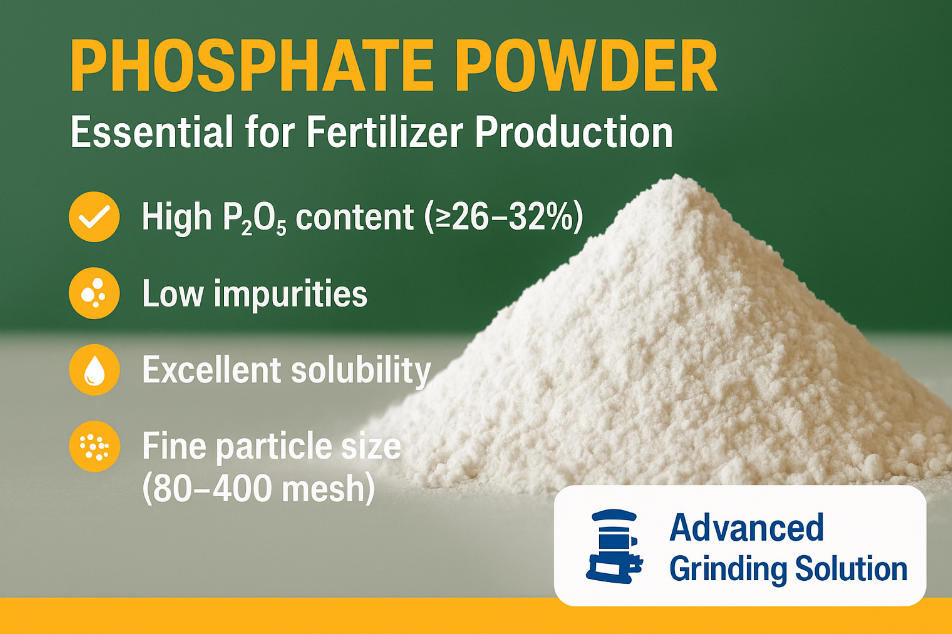 Phosphate Powder — Essential for Fertilizer Production!